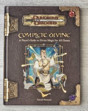 ​D&D 3.5 Complete Divine A Player's Guide Hardcover 1st Printing 2004 WotC 88036 picture