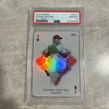 2023 Topps All Aces Shohei Ohtani #AA-11 PSA 10 GEM MINT Angels Dodgers picture