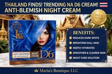 BE LIKE D6 Anti-Blemish Night Cream, Reduces Dark Spots, Hydrating Brightening picture