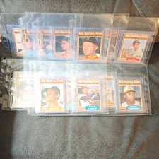 1962 TOPPS ALL-STAR SET AARON KALINE ROBINSON MORE ALL UNCREASED EX+ picture