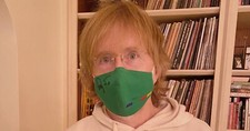 Phish - Trey Anastasio - Autographed The Green Clone Mask - Waterwheel -150 Made picture