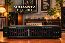 MARANTZ EQ-20D BLACK 🌈RaRe🌈 Vintage Stereo Graphic Equalizer picture