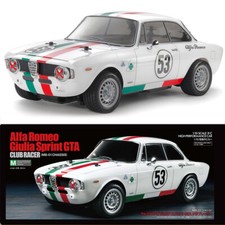 Tamiya 58732-60A 1/10 RC Alfa Romeo Giulia Sprint GTA MB-01 Club Racer Kit picture