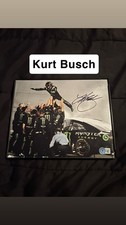 Kurt Busch Signed Autographed 8X10 Photo COA BAS Beckett #BG39090 picture