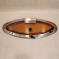 READ Bomar Marine Boat Elliptical Portlight Window Port Oval Tinted picture