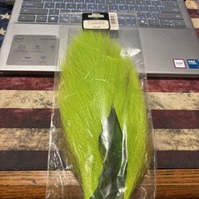 Large Northern Bucktail Natural White Fly Tying WHITE RIVER Deer Hair New picture