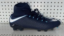 RARE Nike Hypervenom Phatal III DF FG Mens Soccer Cleats Size 9 Blue 852554-414 picture
