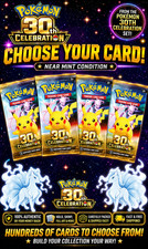 Pokemon 30th Celebration Cards Reverse Holo Rare EX Master Set Singles You Pick picture
