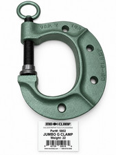 MO-CLAMP 5802 Jumbo G Clamp 10 Ton Frame Pulling MOC5802 MCL5802 PU5802 picture
