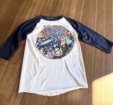 Vintage 1979 Lynyrd Skynyrd Baseball T Shirt Small picture