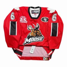 Daniel Rahimi Manitoba Moose 2008/09 Team Canada Game Worn Reebok AHL Jersey picture