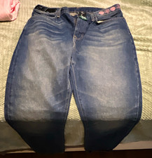 Cactus Jack Men’s Blue Denim Jeans Straight Fit Medium Wash Fragment NWT picture
