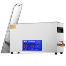 VEVOR 10L Ultrasonic Gun Cleaner 300W Ultra Sonic Cleaner Timer Heater Basket picture