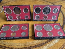 Rare 1776-1976 Lot Of (4) U.S. 6 Piece Bicentennial Proof Sets Great Group picture