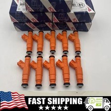 Reman OEM Bosch 0280155917 Fuel Injectors Set (10) for 2000-2005 Ford 6.8L V10 picture