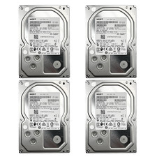 (LOT OF 4) HGST 4TB SAS 12Gb/s 7200RPM 3.5
