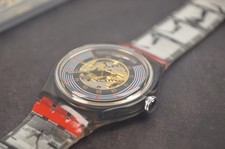 Swatch Watch EDWIN MOSES Olympic Special SAZ106 1995 Automatic NOS Vintage Rare picture