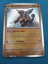 Rhyperior Cosmos Holo Stellar Crown Rare 076/142 NM picture