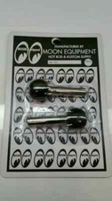 MOONEYES DOOR LOCK KNOBS BLACK RAT HOT ROD BUGGY AA112MN picture
