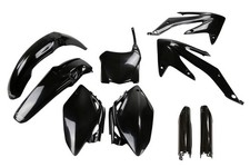 UFO Black Plastic Kit fits Honda: CRF450R (2007-2008) picture