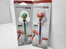 2 NEW LARGE BOBBLE HEAD STYLUS 1 SUPER MARIO BROS. & 1 LUIGI BOBBLEHEAD picture