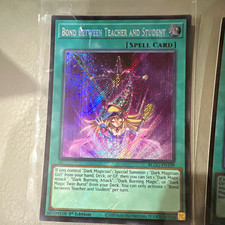 Bond Between Teacher and Student YuGiOh BLGG-EN109 1st Ed Secret Rare picture