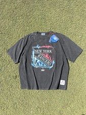 Kith New York Rangers Vintage Flame Tee Black - LARGE picture