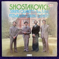 NM SHOSTAKOVICH String Quartets No 5-6 FITZWILLIAM QUARTET L'Oiseau-Lyre DSLO 29 picture