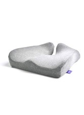 C Cushion Lab Dense Memory Foam Pressure Relief Ergonomic Seat Cushion, Gray picture
