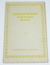 LINDENWOOD COLLEGE SONGS St Charles Missouri 1928 by John Thomas picture
