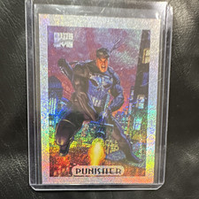 Marvel 1995 Fleer/SkyBox Punisher Hologram #6/10 Limited Edition Holofoil picture