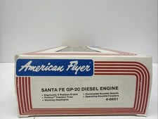 American Flyer Lionel 4-8651 S Gauge Santa Fe GP-20 Diesel #8551 1986 NIB picture