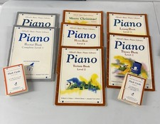 Alfred’s Basic Piano Library Level 1 & 2 Lot Lesson Theory Technic Christmas picture