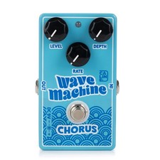 Caline CP-505 Wave Machine Chorus Guitar Effect Pedal True Bypass Blue picture