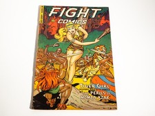 Fight Comics #75 (Fiction House, 1951)  Golden Age - Tiger Girl - GD/GD+ picture
