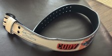 WWE Cody Rhodes Autograph Weight Belt Signed Smackdown 2025 Original Owner picture
