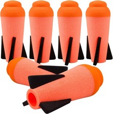 Ruibytree 6 Packs Mega Missile Refill for Nerf N-Strike Elite 4.7