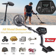 Deep Ground Metal Detector For Adults Underwater Beach Yard Waterproof Seeker US picture