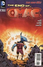 O.M.A.C. (3rd Series) #8 VF; DC | OMAC New 52 Keith Giffen Last Issue - w/Bag+Bo picture