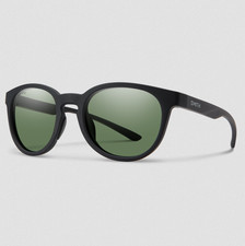 NEW Smith Eastbank Sunglasses Matte Black Chromapop POLARIZED Gray Green Lens picture