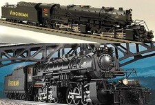 Offer $1299 WIN NOW Lionel 38032 Virginian 2-8-8-2 USRA MOB msrp$1500/or38030SF picture