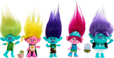 Dreamworks Trolls Band Together Toys, Best of Friends Pack with 5 Small Dolls... picture