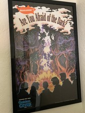 Nickelodeon Are You Afraid of the Dark Golden Crisp Cereal Poster Vintage 1994 picture