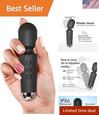 Portable Handheld Mini Massager for Women, Waterproof USB Rechargeable Wand M... picture