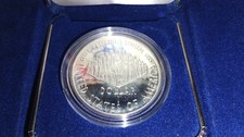 1987 S United States Commemorative Silver Dollar Constitution Coin PROOF Box Coa picture