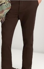 Express Skinny Comfort Waist Hyper Stretch Chino 31x32, Espresso NEW picture