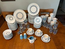 NOS Marcrest MCM Swiss Alpine Chalet Dinnerware - INVENTORY CLEARANCE READ DESC. picture