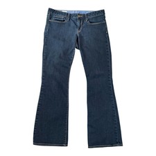 Gap  Jeans 1969 Curvy Flare Women’s 31 Dark Wash Stretch Y2K Boho picture