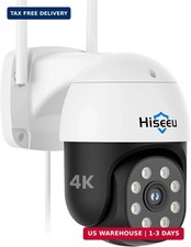 Hiseeu 4K 8MP Security Camera Outdoor, Wireless Home Security Camera picture