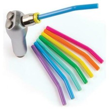 Seal-Tight Disposable Air/Water Syringe Assorted Tips 100 Tips KERR Type picture